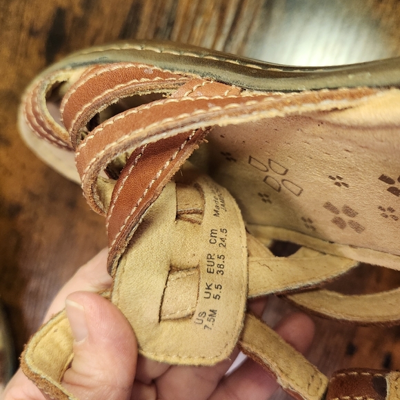 Naturalizer N5 Comfort Brown Jamboree Sandals Size 7.5 - Picture 5 of 5